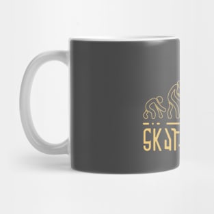 Skate is Evolution - Skate or Die Mug